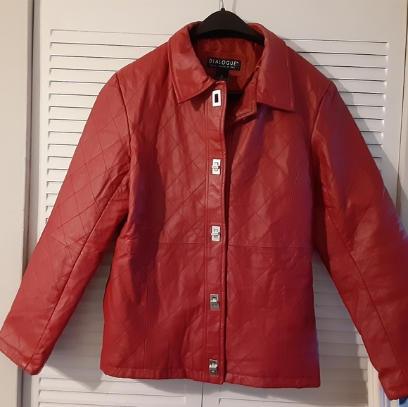 Dialogue Jackets & Blazers - Dialogue Leather Jacket